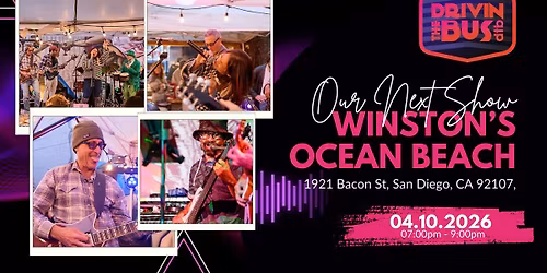 Drivin' The Bus Live at Winston's in Ocean Beach