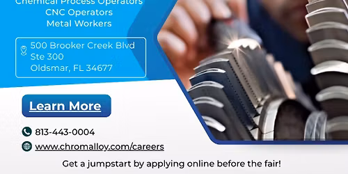 Chromalloy Career Fair - Oldsmar, FL