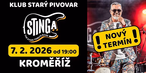 STINGA (The Sting Tribute Band) v Krom\u011b\u0159\u00ed\u017ei