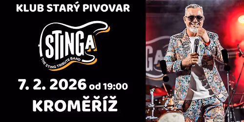STINGA (The Sting Tribute Band) v Krom\u011b\u0159\u00ed\u017ei