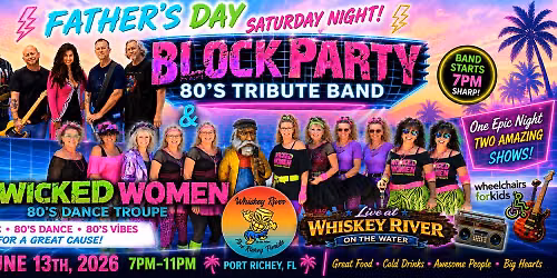 BLOCK PARTY live at WHISKEY RIVER ON THE WATER
