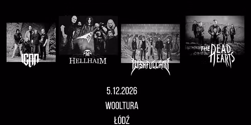 HELLHAIM X ICON X WISHFULLAND X THE DEAD HEARTS
