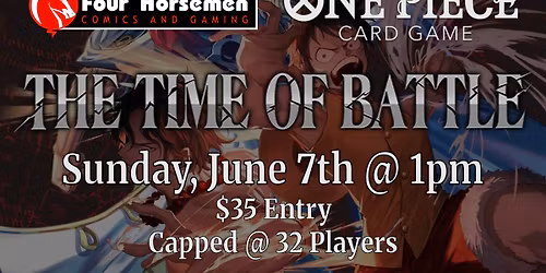 One Piece TCG: The Time of Battle [OP16] Release Event