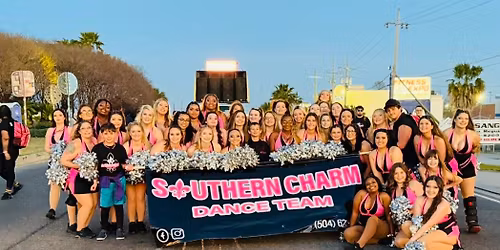 Southern Charm performing at the New Orleans Pelicans game