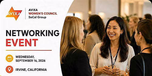 AVIXA WC SoCal Group Meeting