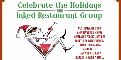 LETS US PLAN YOUR HOLIDAY PARTY!!