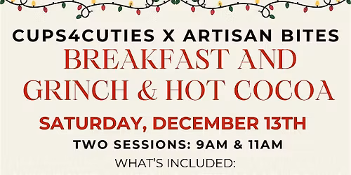 BREAKFAST WITH THE GRINCH!