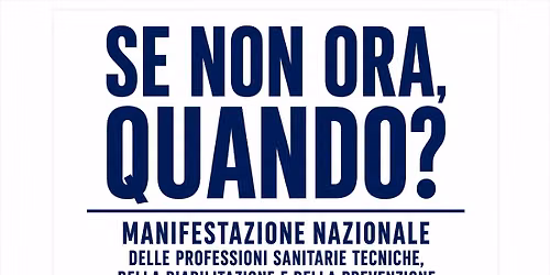 MANIFESTAZIONE NAZIONALE DELLE PROFESSIONI SANITARIE