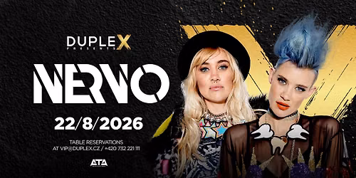 DupleX Presents - NERVO — Václavské náměstí 21, 11000 Prague, Czech Republic
