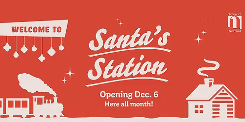 Uptown Normal Santa's Station with Bloomington-Normal Jaycees