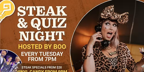 Sweethearts Steak & Quiz night!