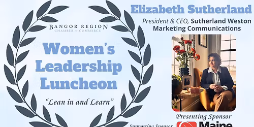 Women's Leadership Luncheon with Elizabeth Sutherland