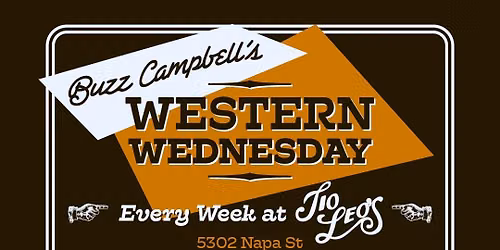 Blame Betty\/Buzz Campbell\u2019s Western Wednesday at Tio Leo\u2019s