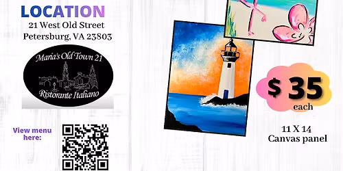 Painter\u2019s Choice Paint Party @ Maria\u2019s Old Town