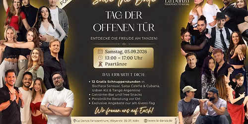 Tag der Offenen T\u00fcr - La Danza - Paart\u00e4nze \ud83d\udc83\ud83c\udffc\ud83d\udd7a\ud83c\udffd