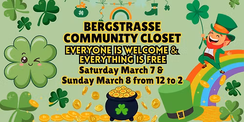 Bergstrasse Community Closet - FREE Clothing, Shoes + More