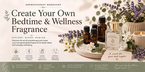 Aromatherapy & Bedtime Fragrance Workshop