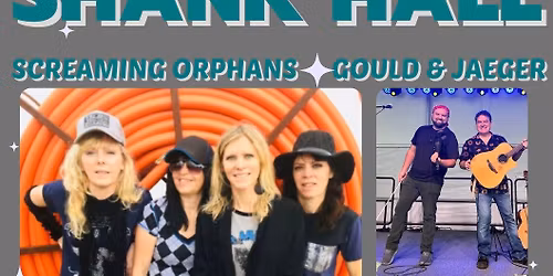 Monday. March 9. Shank Hall.