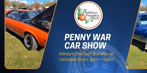 Penny War Car Show at Grandma's Pumpkin Patch