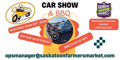 Saskatoon Farmers Market Fathers Day Car Show & BBQ