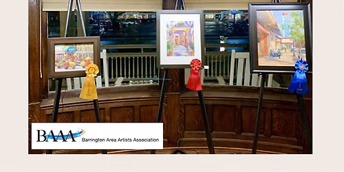 Third Thursday Art Night Out: Barrington Area Artist Association Art Sale