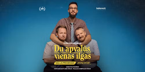 \u201eHumoro klubas\u201c \u0160iauliuose su programa \u201eDu apval\u016bs, vienas ilgas\u201c