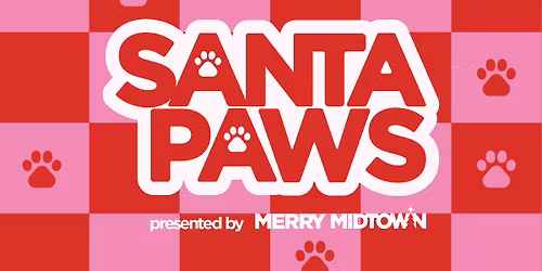 Merry Midtown's Santa Paws Photo Op