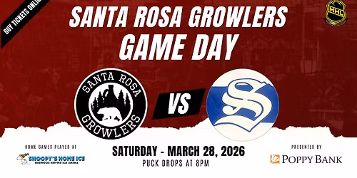 Santa Rosa NorCal Hockey - Growlers vs St Louis Spirit
