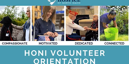 Hospice of North Idaho Volunteer Orientation