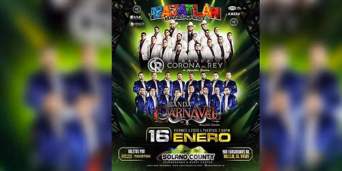 MAZATL\u00c1N BANDA FEST, CORONA DEL REY Y MAS