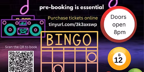 Play2Give's Boogie Bingo Night