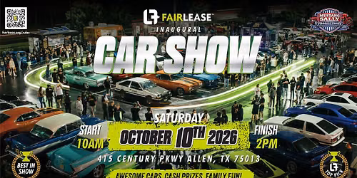 FairLease Inaugural Car Show
