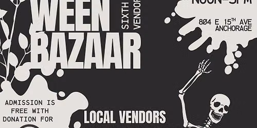 Green Connection's 6th Annual Halloween Bazaar and Food Drive