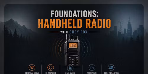 Foundations: Handheld Radio with Grey Fox