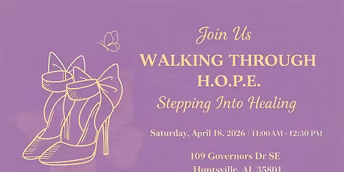 Walking Through H.O.P.E: Stepping Into Healing