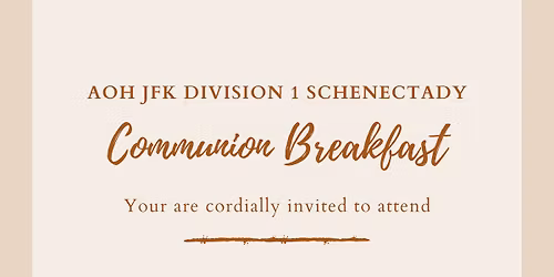 Communion Breakfast 