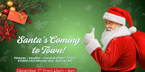 \u2744\ufe0f Holiday Market & Santa Photos