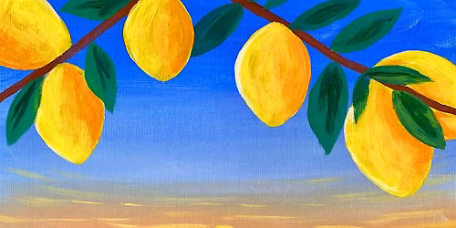Sip & Paint at Porto Lounge Fishponds, Bristol - "Amalfi Glow"