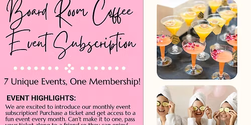 Board Room Coffee Event Subscription