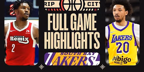 Rip City Remix vs. Coachella Valley Lakers