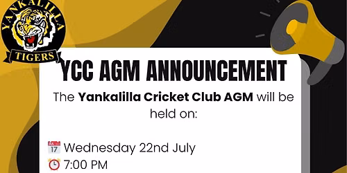 Yankalilla CC AGM 26\/27