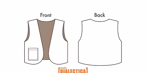 Upcycled Vest  Sewing Workshop  (3 parts: June 11, 18, 25)