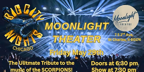 Big City Nights Chicago at Moonlight Theater