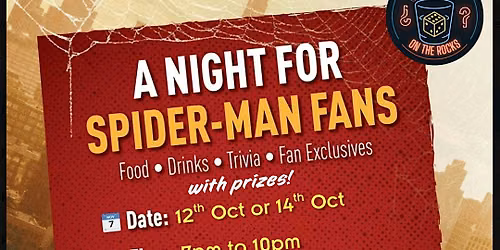 SPIDER-MAN: DINNER & TRIVIA NIGHT @ The Aftermath