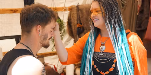 North Woods Warpaint Post at Yule Celebration at Ironside Axe Club 