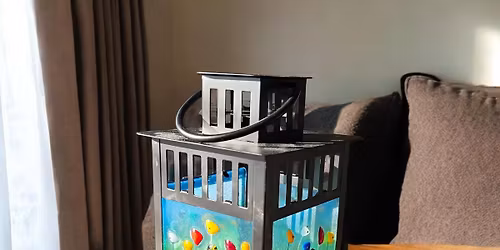 Fused Glass Floral Lantern Class