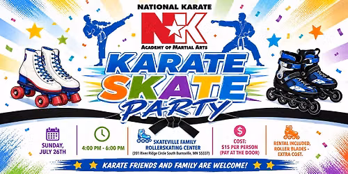 NK Karate Skate Party