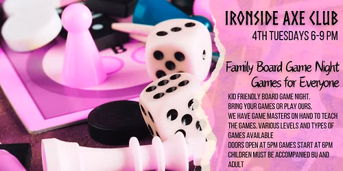Ironside Family Board Game Night!
