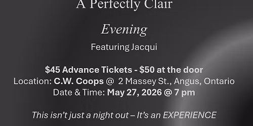 A Perfectly Clair Evening - Intuitive & Clairvoyant Evening Experience