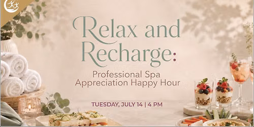 Relax and Recharge Happy Hour
